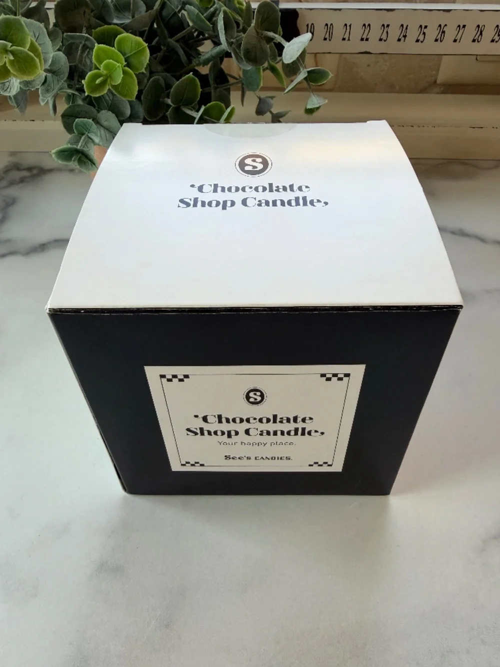 See’s Candies Chocolate Shop Candle Ritual + Fancy Vegan Soy Wax New in Box